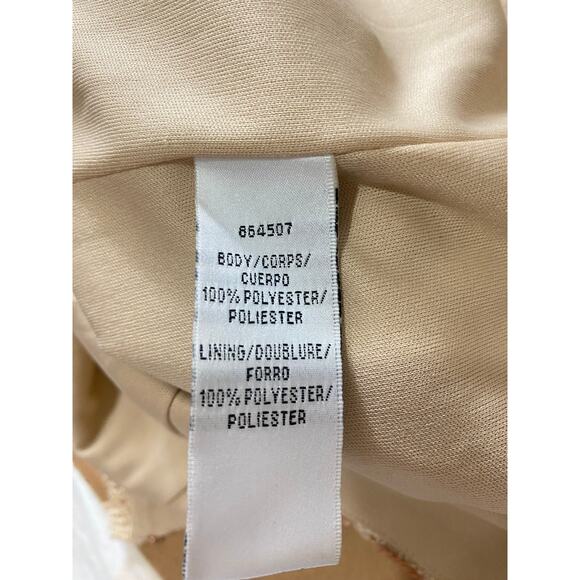 JS COLLECTIONS DRESS 2 GOLD SEQUIN FALL WEDDING GUEST SHORT COCKTAIL LACE - Picture 4 of 16